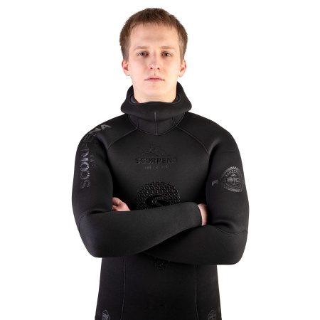 Гидрокостюм Scorpena AllBlack 7мм (XXL)